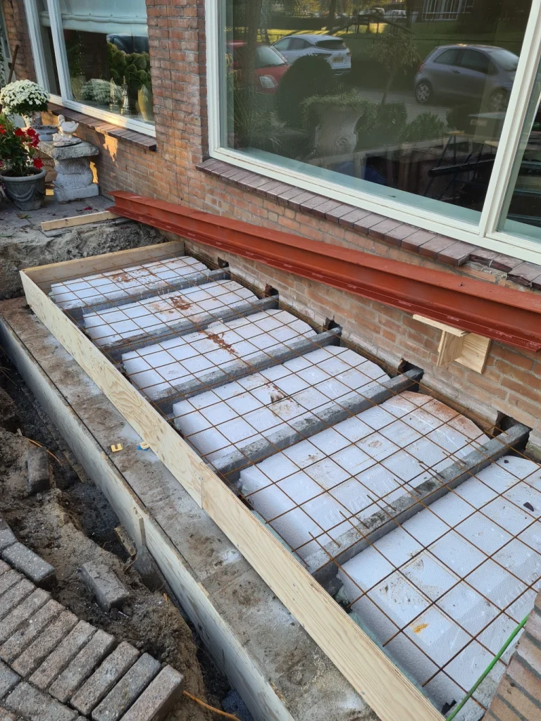 R. van Leeuwen Timmerwerken projecten Aanbouw Emmalaan 3